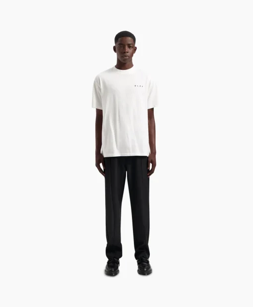 Olaf Hussein T-Shirt Blur Face Wit*Heren T-Shirts