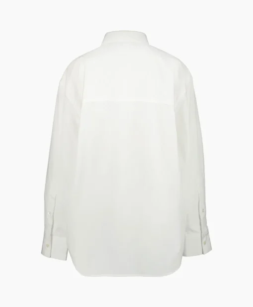 Róhe Rohe Blouse Unisex Classic Wit*Dames Blouses