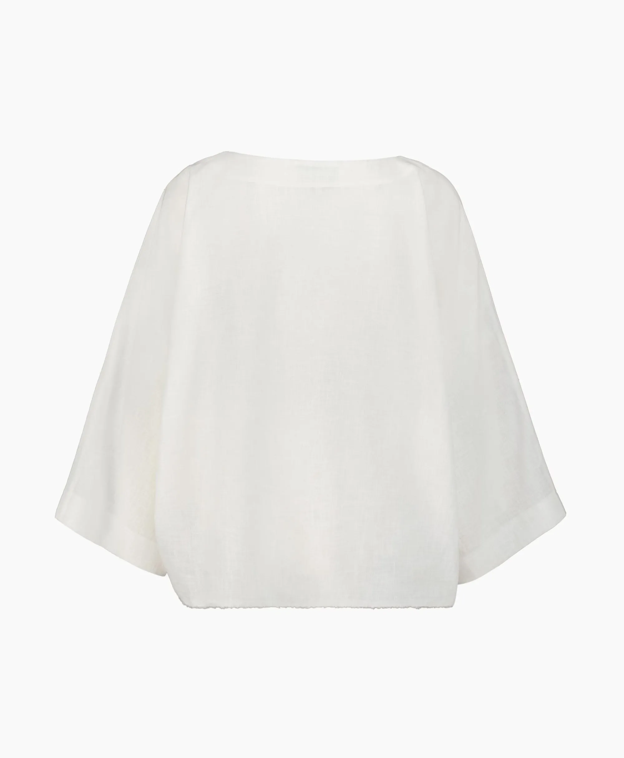 Sea Me Happy Top Moorea Linen Off White*Dames T-Shirts & Tops