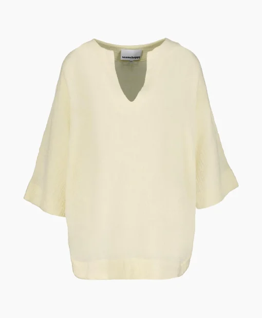 Sea Me Happy Top Myla Licht Geel*Dames T-Shirts & Tops