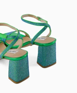 Steve Madden Sandaal Met Hak Luxe-R Blauw*Dames Sandalen