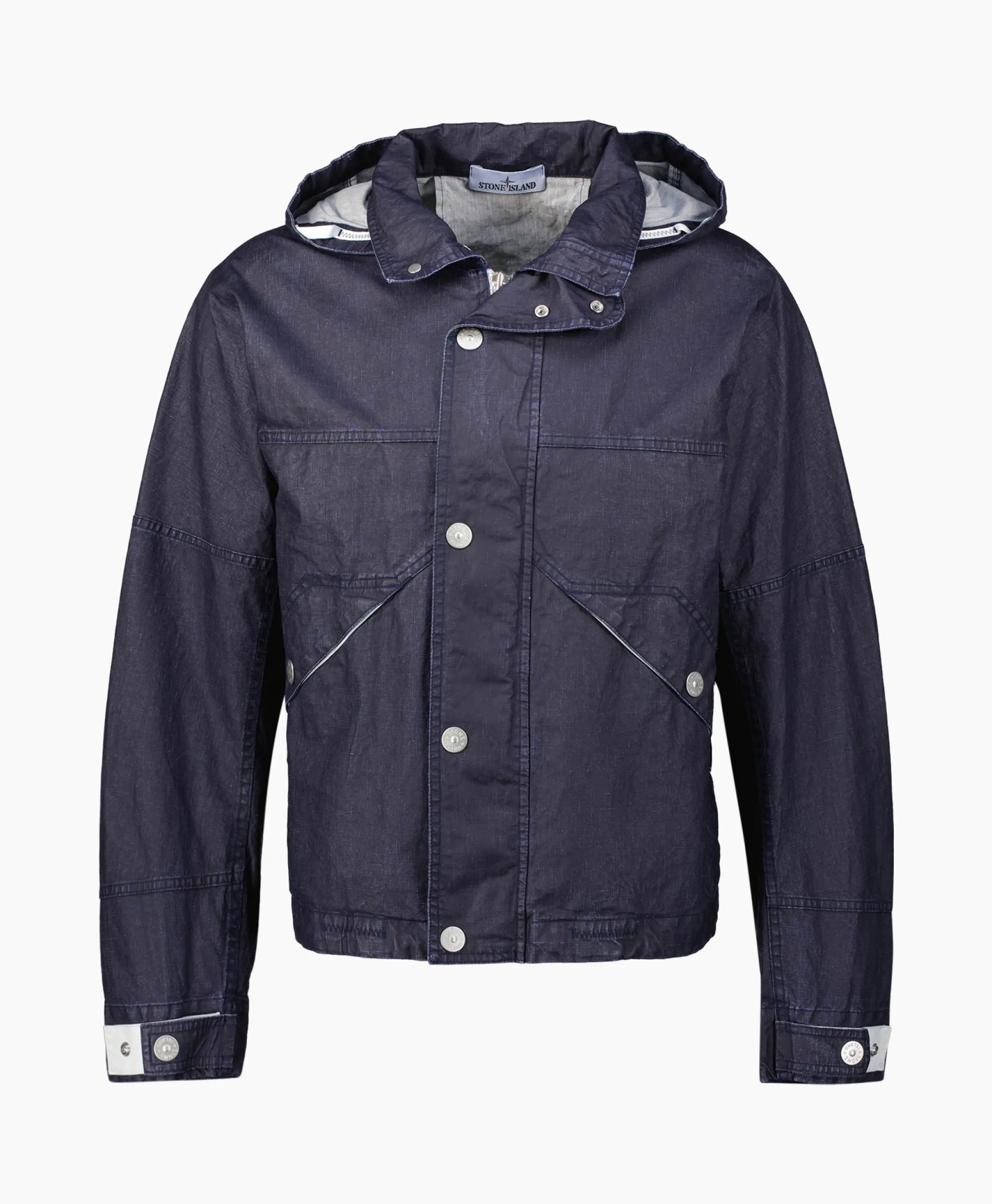 Stone Island Jack 418X1 Donker Blauw*Heren Jassen