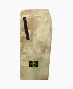 Stone Island Korte Broek L20E1 Groen*Heren Broeken