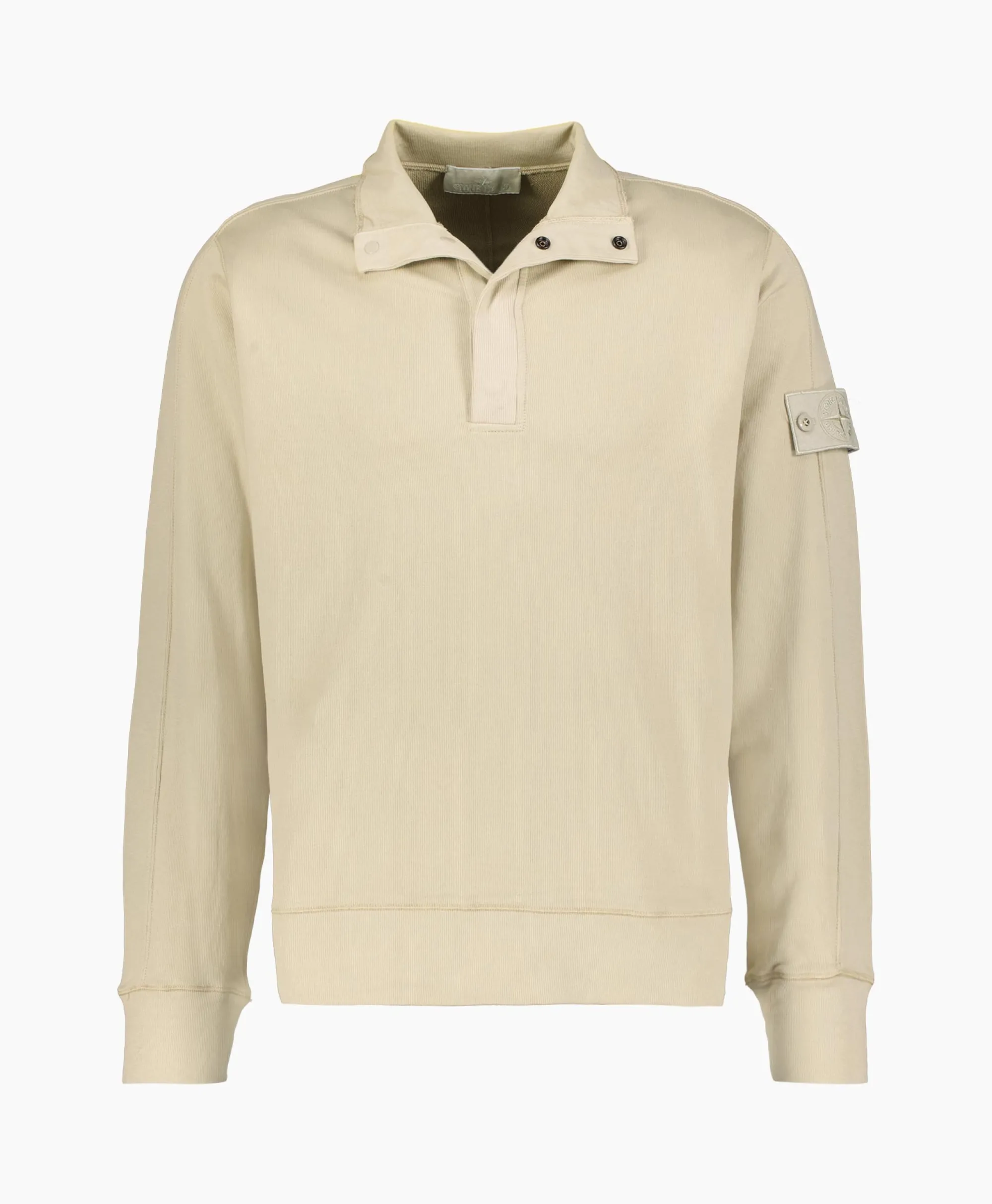 Stone Island Sweater 655F3 Ghost Piece Beige*Heren Truien