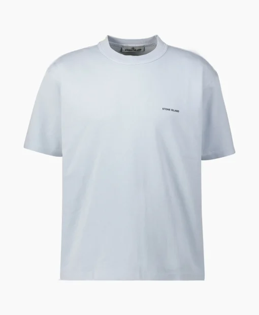 Stone Island T-Shirt 22379 Licht Blauw*Heren T-Shirts