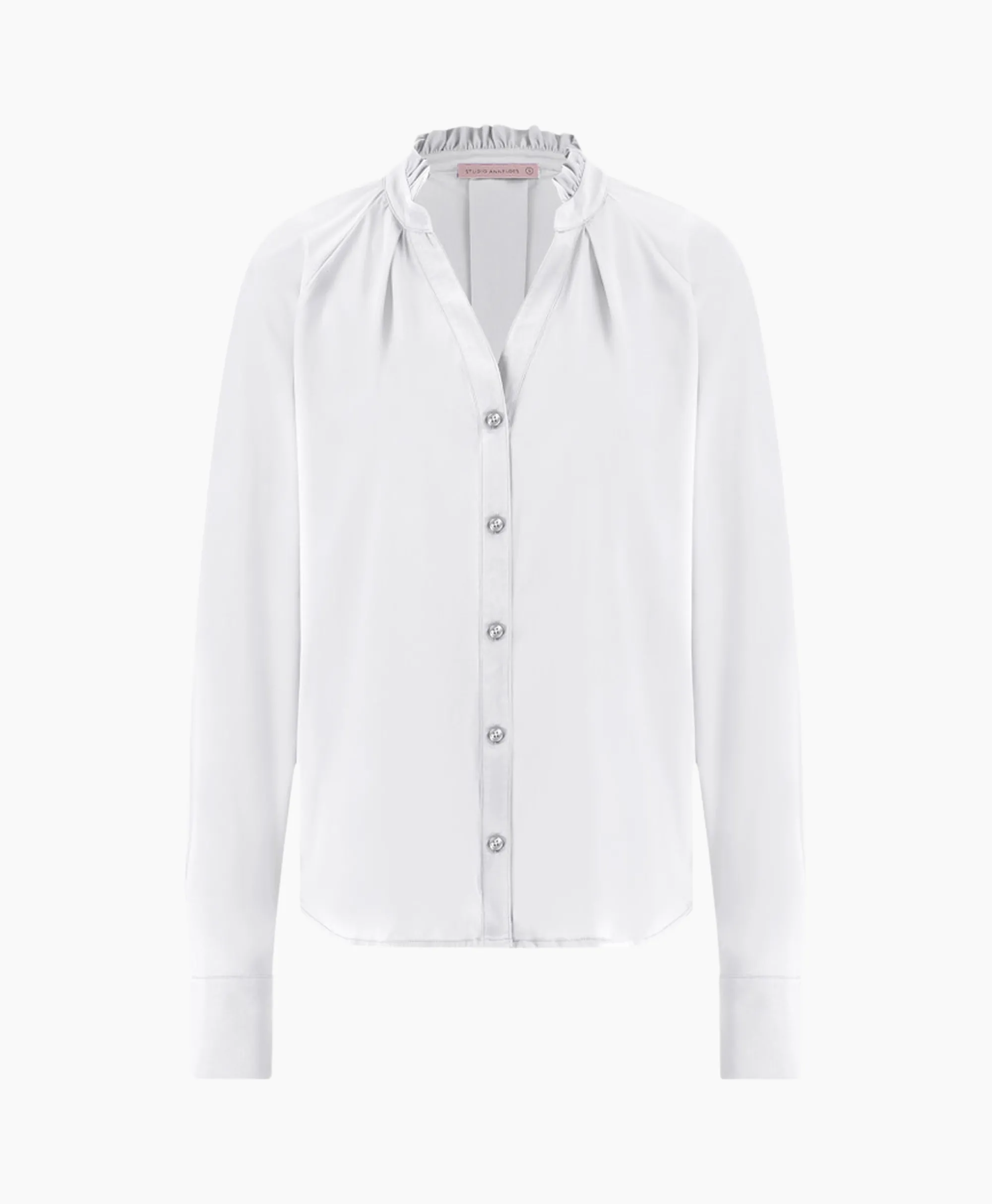 Studio Anneloes Blouse Maxim Wit*Dames Blouses