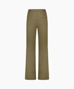 Studio Anneloes Broek Alex Bonded Trousers Bruin Dessin*Dames Broeken