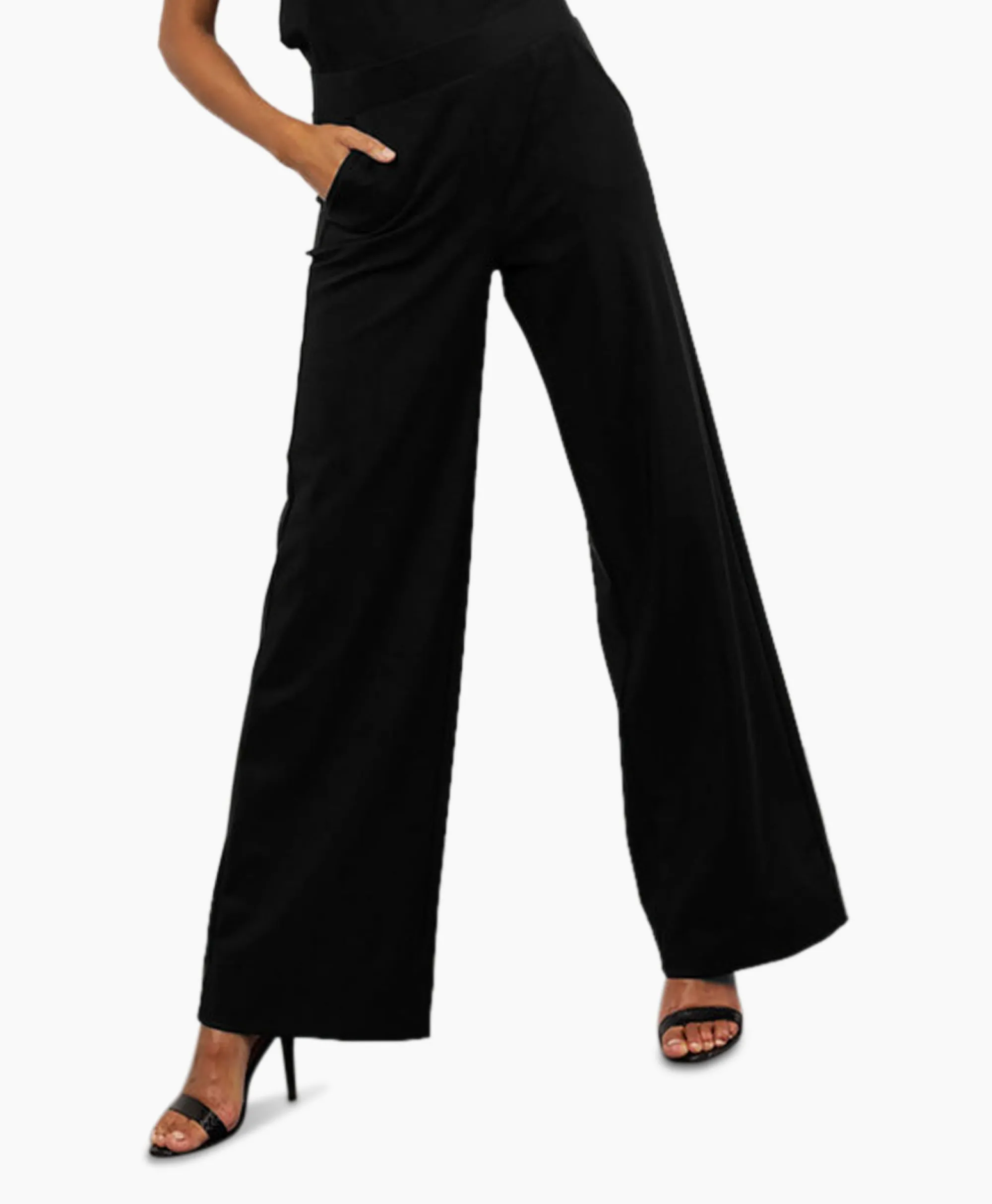 Studio Anneloes Broek Lexie Bonded Zwart*Dames Broeken