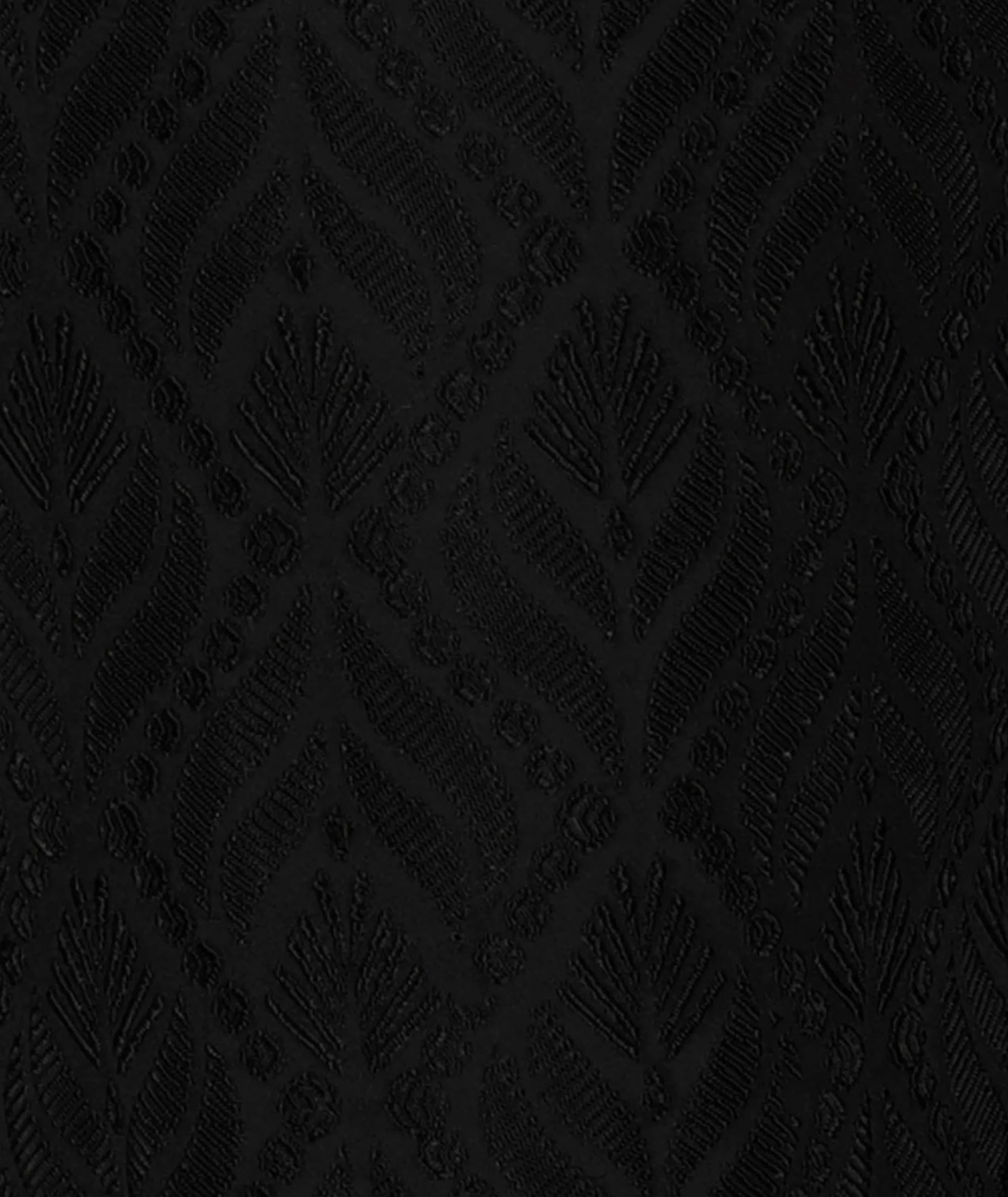 Studio Anneloes Broek Mira Ornament Jacquard Trousers Zwart*Dames Broeken