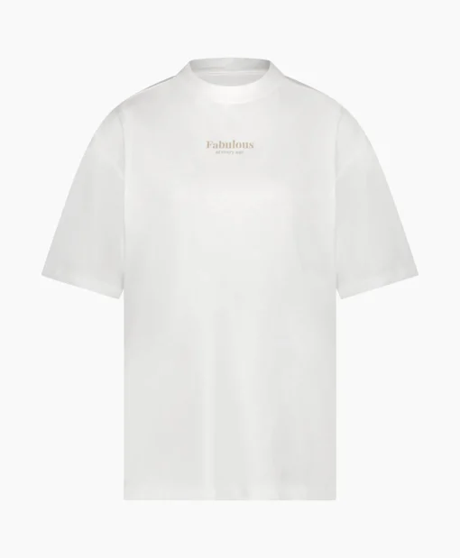 Studio Anneloes Top & T-Shirt Klaske Fabulous Wit*Dames T-Shirts & Tops