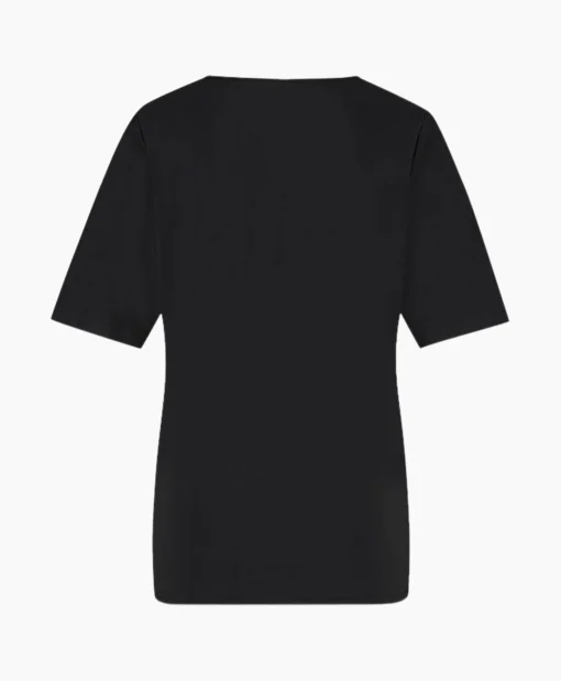 Studio Anneloes Top & T-Shirt Vicky Shirt Zwart Dessin*Dames T-Shirts & Tops