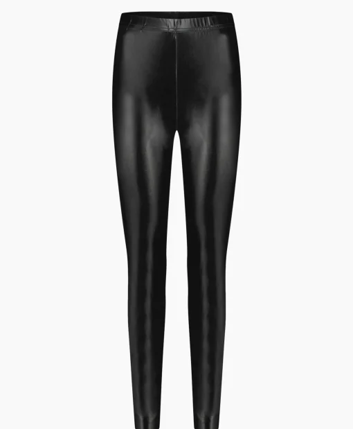 Studio Anneloes Top Ally Metallic Legging Zwart Dessin*Dames T-Shirts & Tops