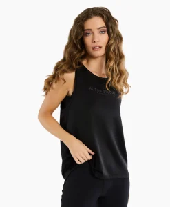 Studio Anneloes Top Elza Sport Zwart Dessin*Dames T-Shirts & Tops