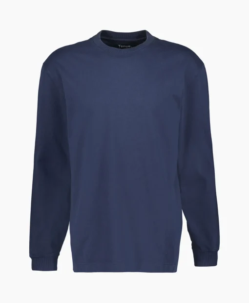 Tenue. T-Shirt Korte Mouw Brad Blauw*Heren T-Shirts
