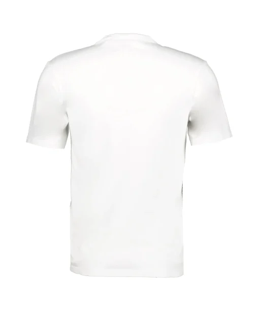 Tenue. T-Shirt Korte Mouw John Wit*Heren T-Shirts
