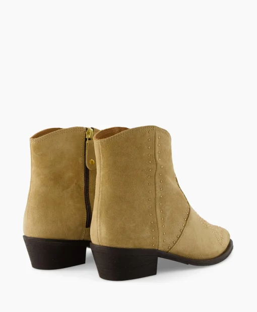 Toral Cowboylaars Tl-Laeticia Beige*Dames Laarzen
