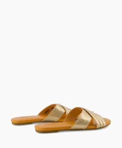 Ugg Sandaal Zonder Hak W Kenleigh Slide Goud*Dames Sandalen